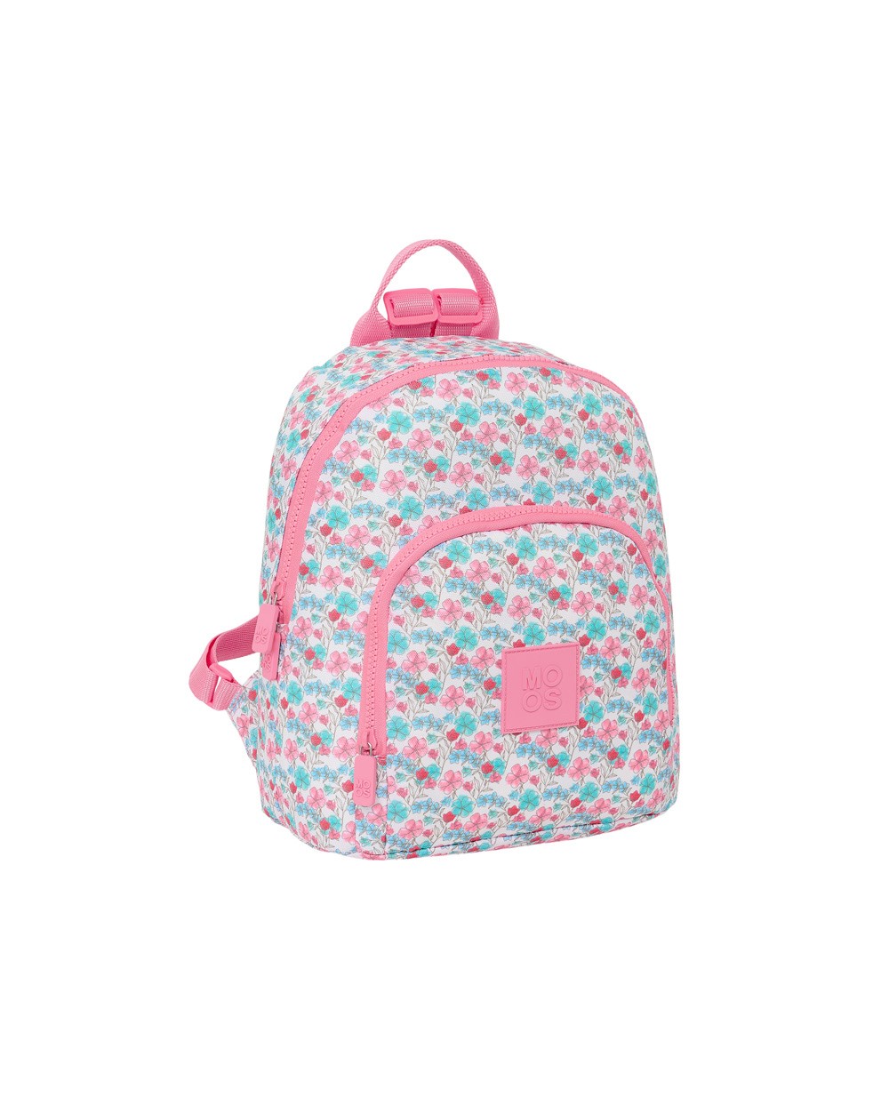 Mini mochila safta reciclado moos floresistente 300x250x130 mm