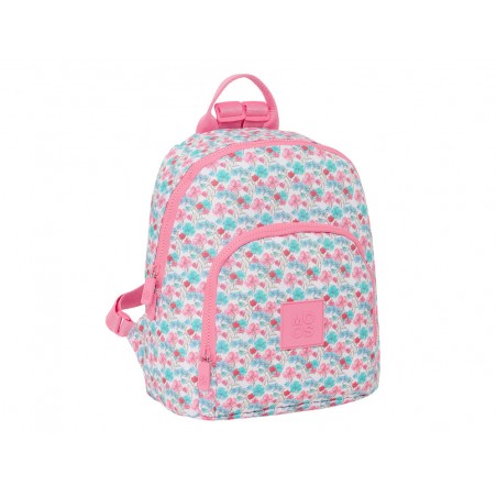 Mini mochila safta reciclado moos floresistente 300x250x130 mm