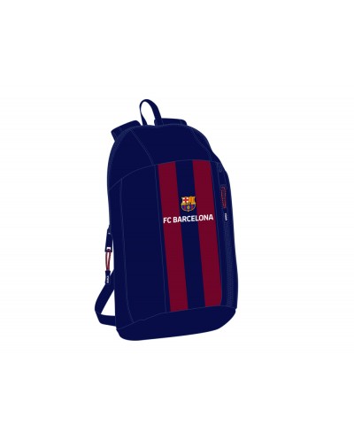 Mini mochila safta con cremallera vertical fc barcelona 390x220x100 mm