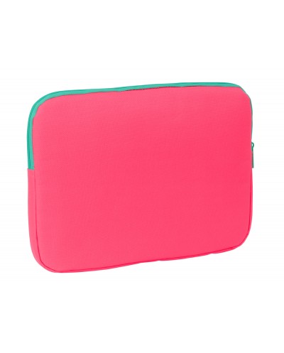 Funda para portatil 14 safta nait nait rosa fluor 250x340x20 mm