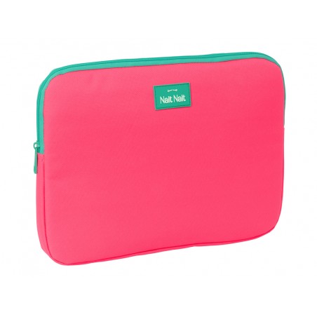 Funda para portatil 14 safta nait nait rosa fluor 250x340x20 mm