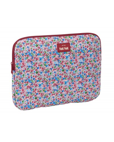 Funda para portatil 14 safta nait nait floresistente coimbra burdeos 250x340x20 mm