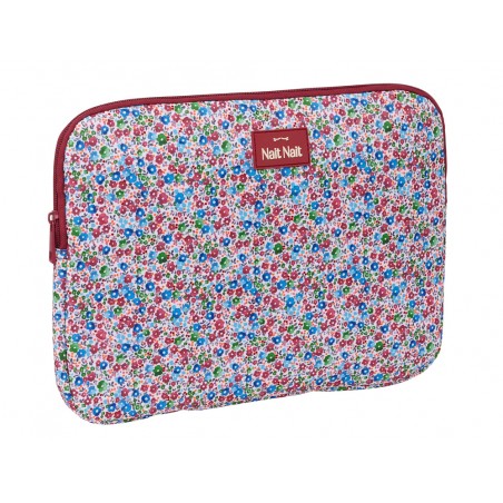 Funda para portatil 14 safta nait nait floresistente coimbra burdeos 250x340x20 mm