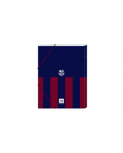 Carpeta clasificadora safta folio carton 12 departamentos fc barcelona