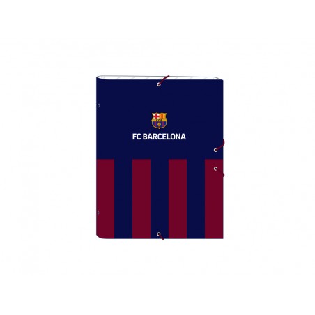 Carpeta clasificadora safta folio carton 12 departamentos fc barcelona