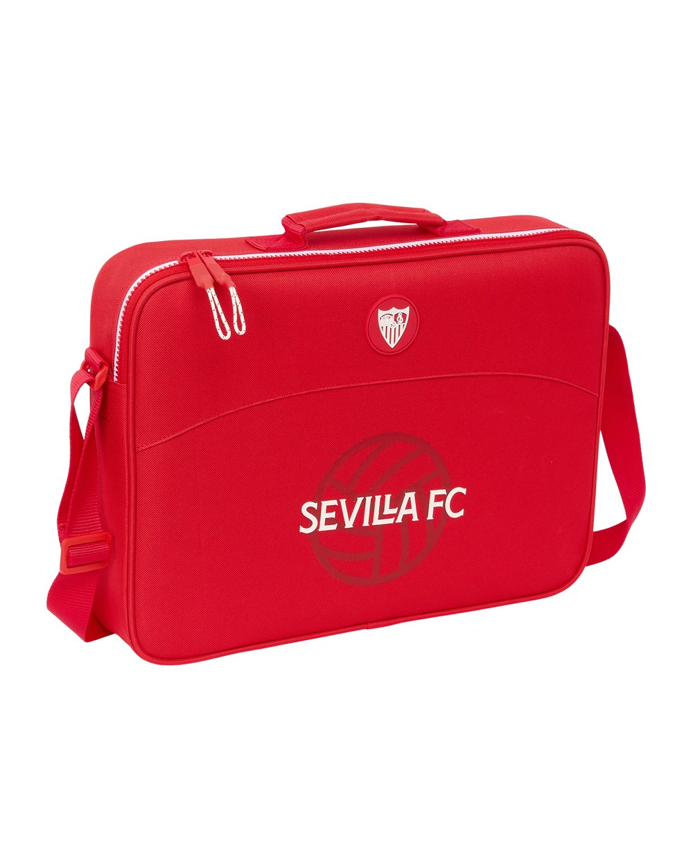 Cartera extraescolar safta resistente sevilla fc corporativa 280x380x60 mm