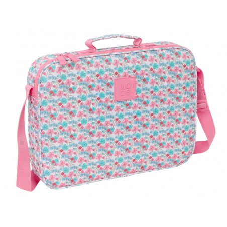 Cartera extraescolar safta resistente reciclada moos floresistente 280x380x60 mm
