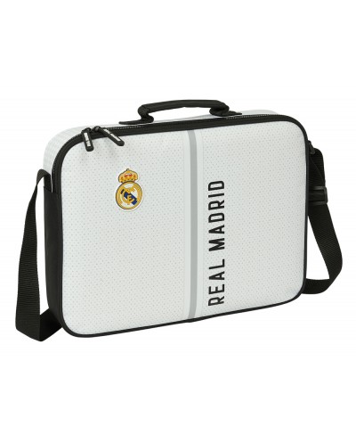 Cartera extraescolar safta resistente real madrid 1 equipacion 24 25 280x380x60 mm