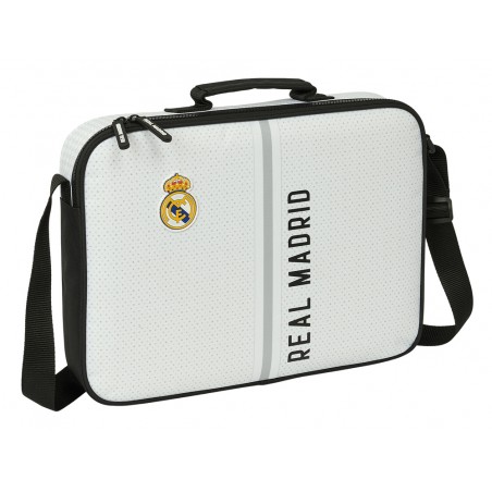 Cartera extraescolar safta resistente real madrid 1 equipacion 24 25 280x380x60 mm