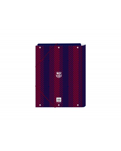 Carpeta carton folio gomas solapas safta fc barcelona