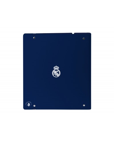 Carpeta safta 4 anillas de 35 mm con recambio din a4 100 hojas polipropileno real madrid 1 equipacion 24 25