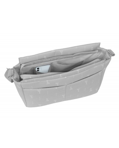 Bolso adaptable carrito de bebe safta reciclado y repelente sophie la girafe mum 260x460x150 mm