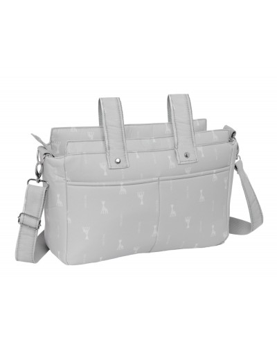 Bolso adaptable carrito de bebe safta reciclado y repelente sophie la girafe mum 260x460x150 mm