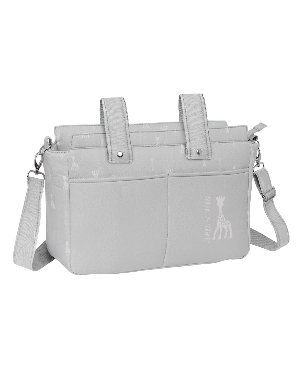 Bolso adaptable carrito de bebe safta reciclado y repelente sophie la girafe mum 260x460x150 mm