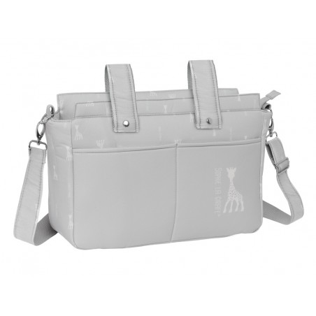 Bolso adaptable carrito de bebe safta reciclado y repelente sophie la girafe mum 260x460x150 mm