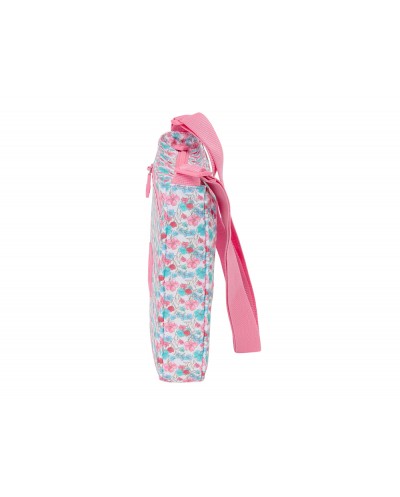 Bolsito bandolera safta reciclado moos floresistente 250x210x45 mm