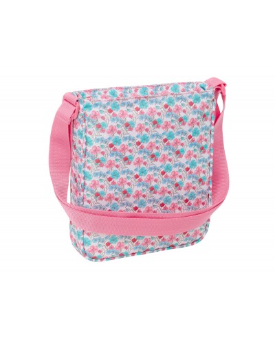 Bolsito bandolera safta reciclado moos floresistente 250x210x45 mm