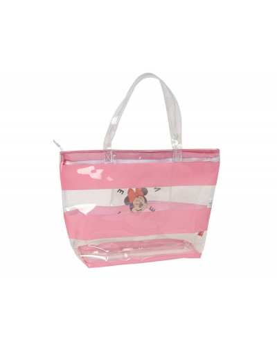 Bolsa shopping safta minnie mouse beach 350x540x170 mm