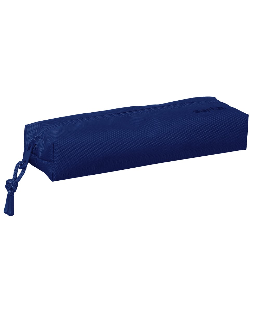 Bolso escolar portatodo safta rectangular con goma elastica 22 cm azul oscuro