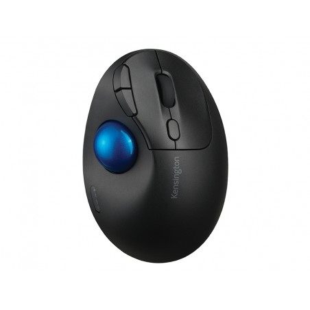 Raton kensington optico trackball tb450 pro fit ergo 1600 dpi inalambrico color negro azul