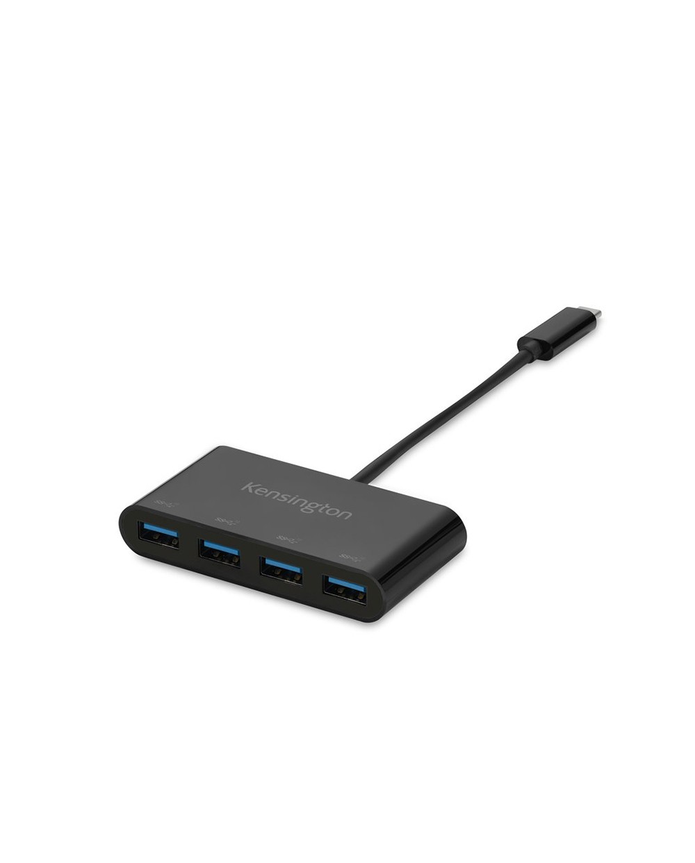 Hub kensington ch1200 usb c de 10gbps cargador y 4 puertos usb a 32