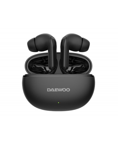 Auricular daewoo tws in ear bluetooth 53 con estuche de carga usb tipo c autonomia 6 horas color negro