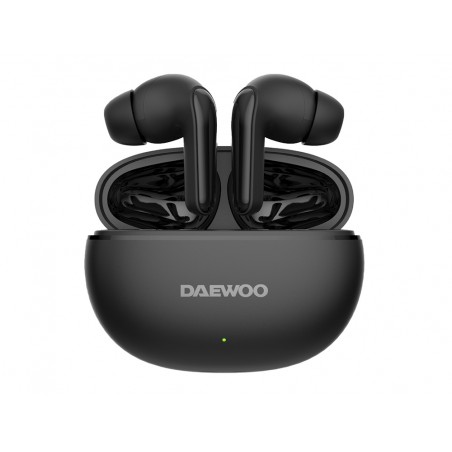 Auricular daewoo tws in ear bluetooth 53 con estuche de carga usb tipo c autonomia 6 horas color negro