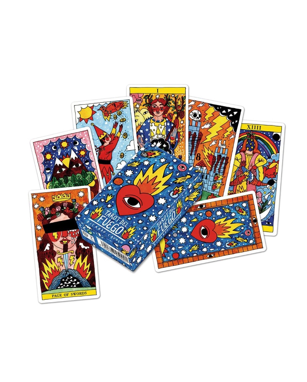 Baraja fournier tarot del fuego 78 cartas