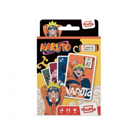 Baraja de cartas shuffle infantil naruto 31