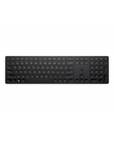 Teclado hp 455 programable inalambrico iluminacion rgb color negro