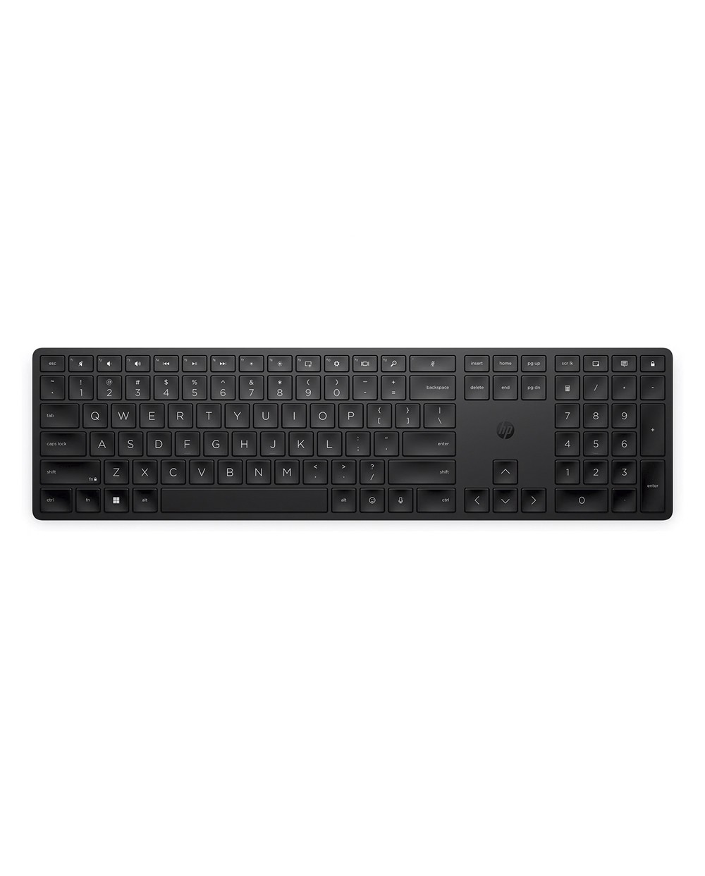 Teclado hp 455 programable inalambrico iluminacion rgb color negro