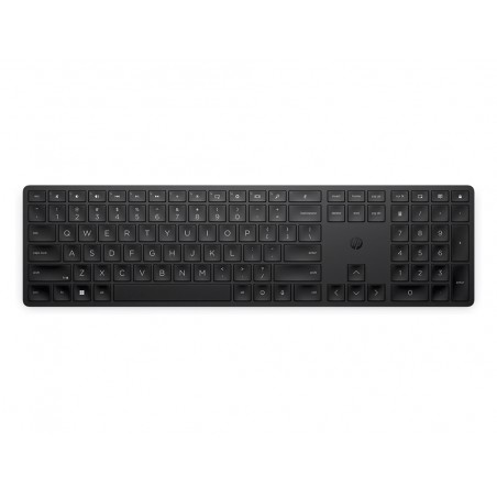 Teclado hp 455 programable inalambrico iluminacion rgb color negro