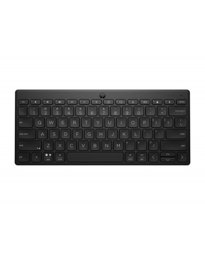 Teclado hp 355 multidispositivo bluetooth inalambrico color negro