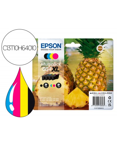 Ink jet epson 604xl expression home xp 2200 2205 3200 3205 4200 4205 wf 2910 series pack de