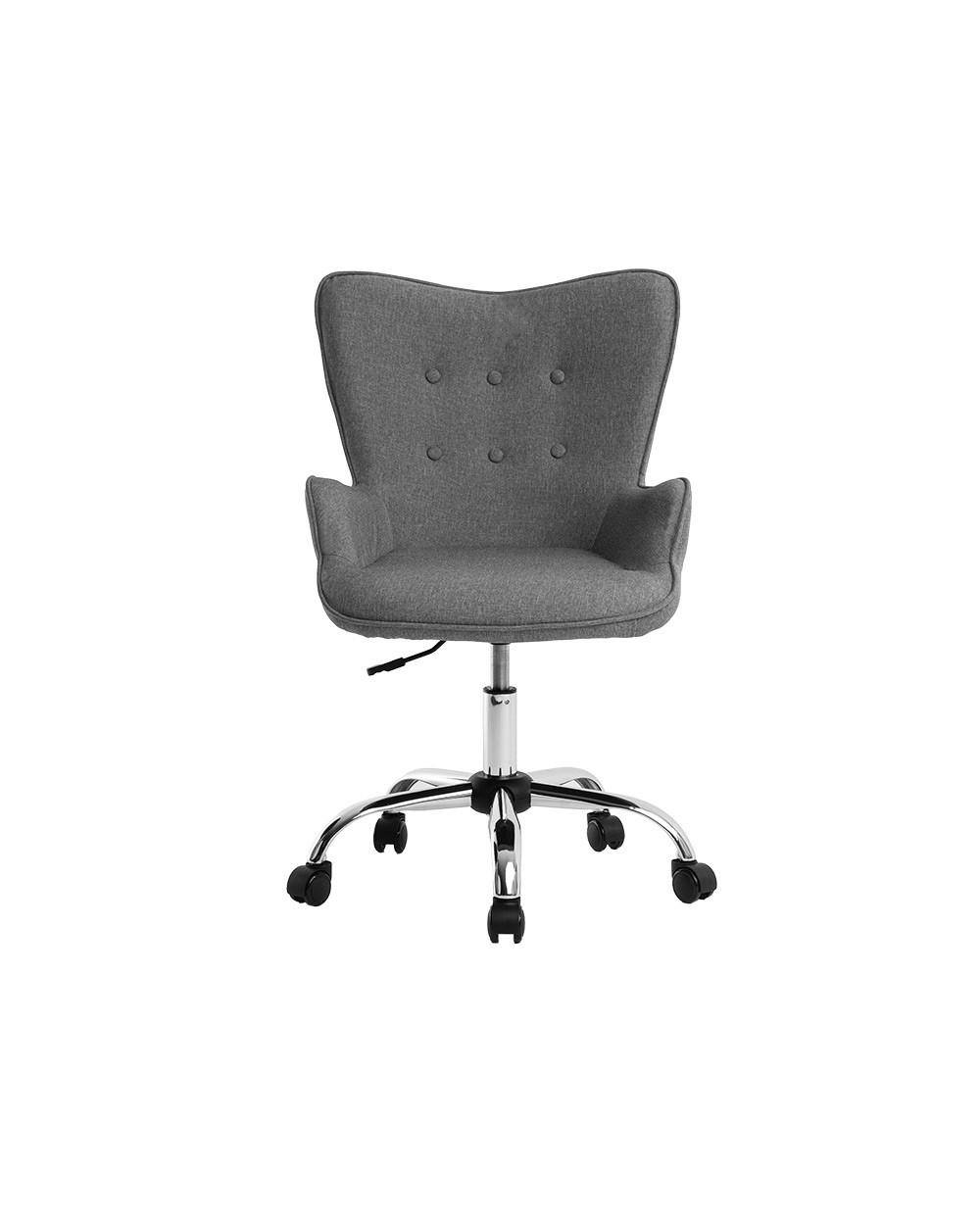 Silla q connect escritorio mes sina base metalica alt max 960 anc 570 prof 620 ruedas premium color gris