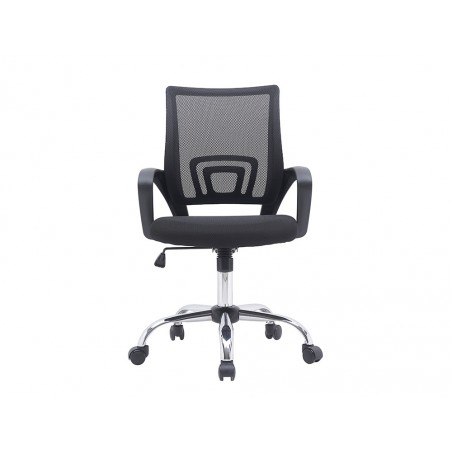 Silla q connect oficina siena malla base metalica alt max 1000 anc 560 prof 570 ruedas premium color negro