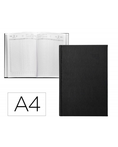 Libro de reservas liderpapel 2024 din a4 dos paginas dia 752 paginas papel blanco 70 gr