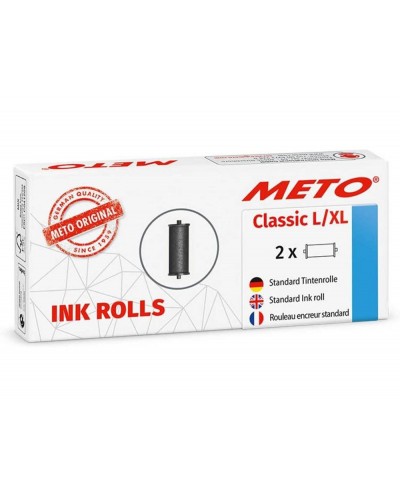 Rodillo entintador meto classic l xl caja de 2 unidades