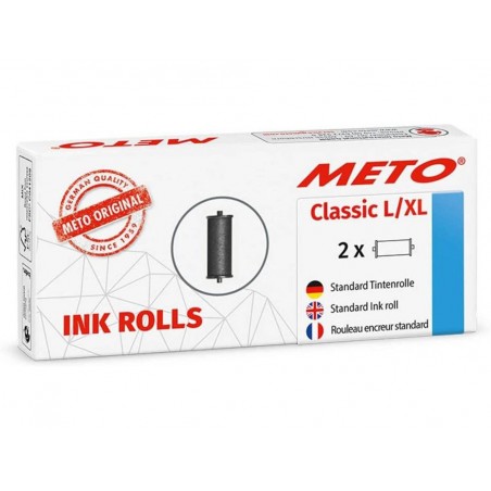 Rodillo entintador meto classic l xl caja de 2 unidades