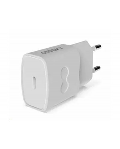 Cargador de pared groovy 1 usb c 24a color blanco