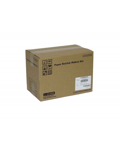 Papel sublimacion citizen 20x25 cm 20x30 cm 220 impresiones por rollo para impresora cx 02w