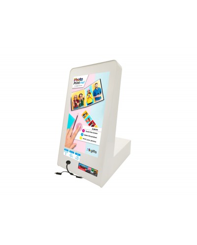 Kiosko fotografico creative pantalla 156 conexion air print whatsapp bluetooth redes sociales tarjetas