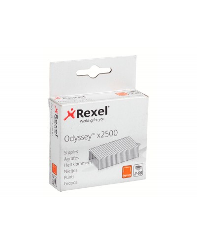 Grapas rexel odyssey galvanizada caja de 2500 unidades