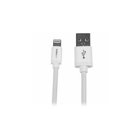 Adaptadores startech cable 2m lightning usb blanco