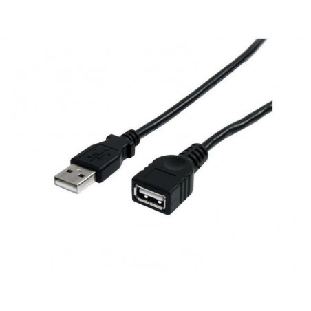 Adaptadores startech 10 ft black usb 20 extension a to