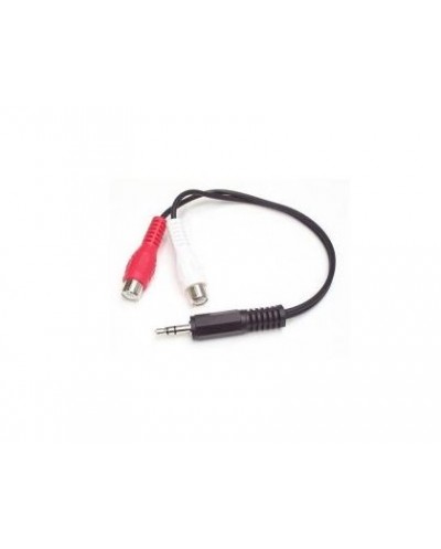 Cables audio video startech convertidor audio 15cm minijack 3 5