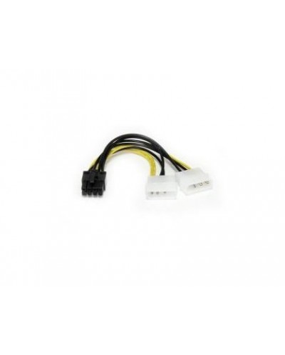 Cables ordenador movilidad startech cable lp4 a pci express 8 pin