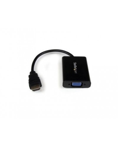 Adaptadores startech adaptador hdmi a vga con audio