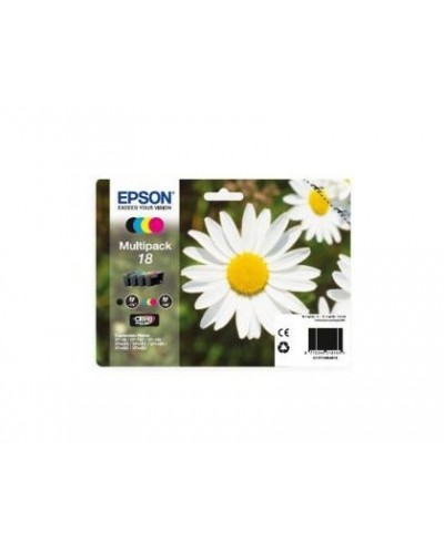 Consumibles epson multipack 4 colores 18 claria bl