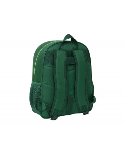 Mochila safta junior adaptable a carro resistente al agua real betis balompie 380x320x120 mm